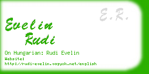 evelin rudi business card